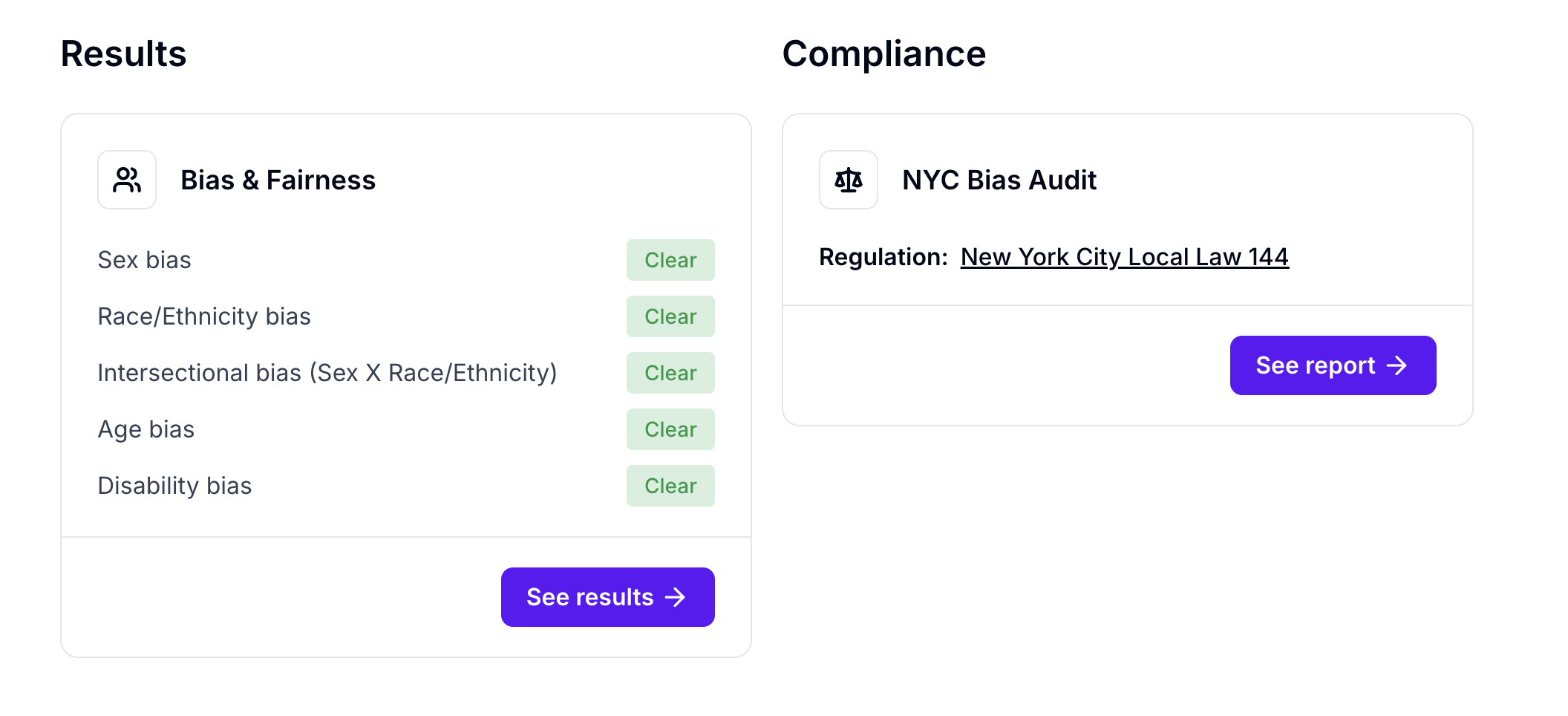 Candidate profile screenshot